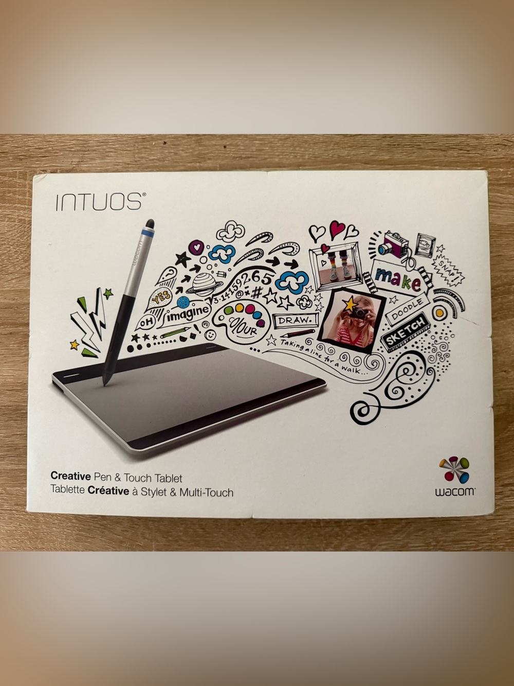 Wacom Intuos Creative Pen & Touch Tablet — Small Silver and Black